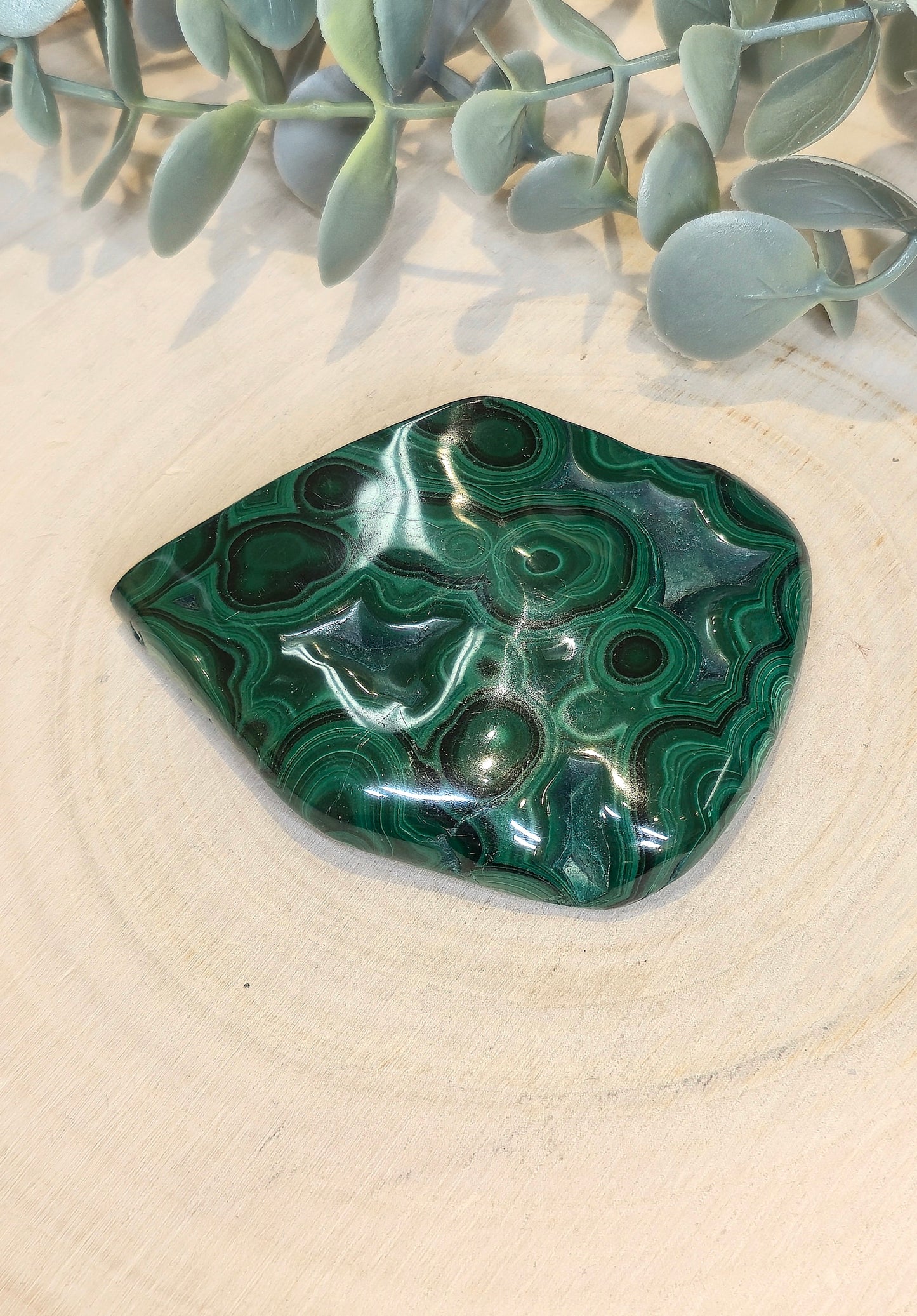 Freeform Malachite