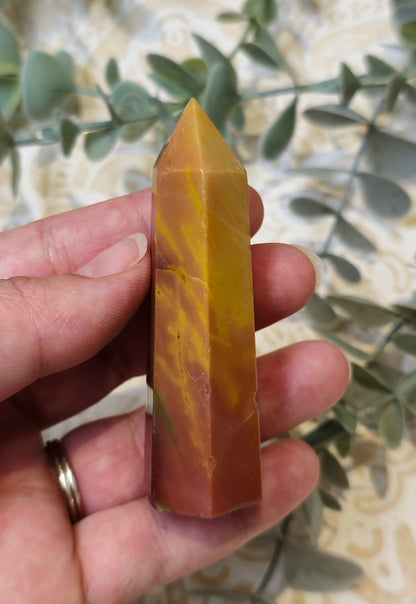 Pointe en Jaspe Mookaïte