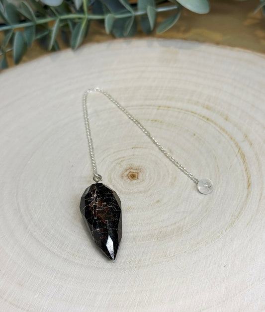 Pendule Grenat diamand