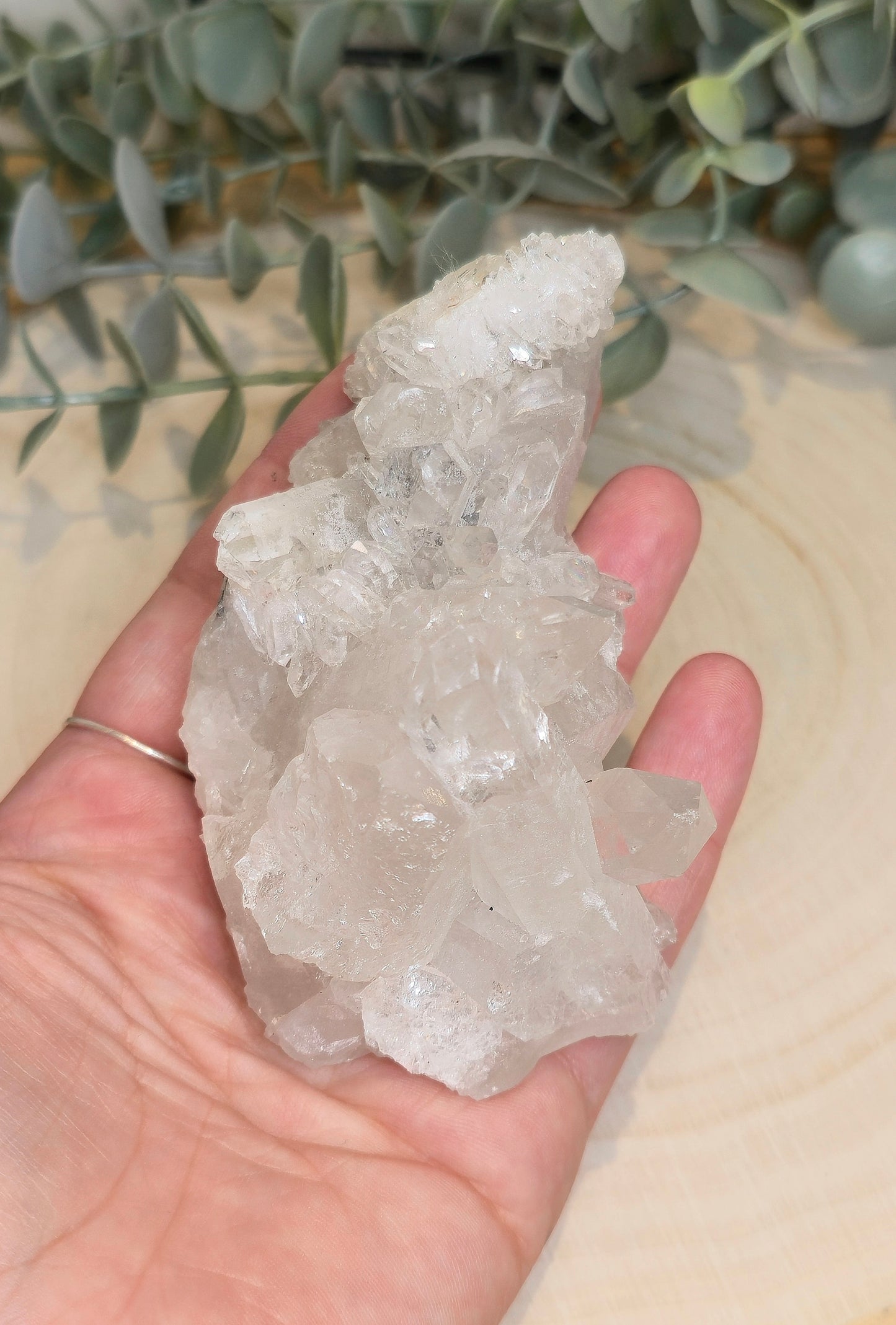 Amas en Quartz clair