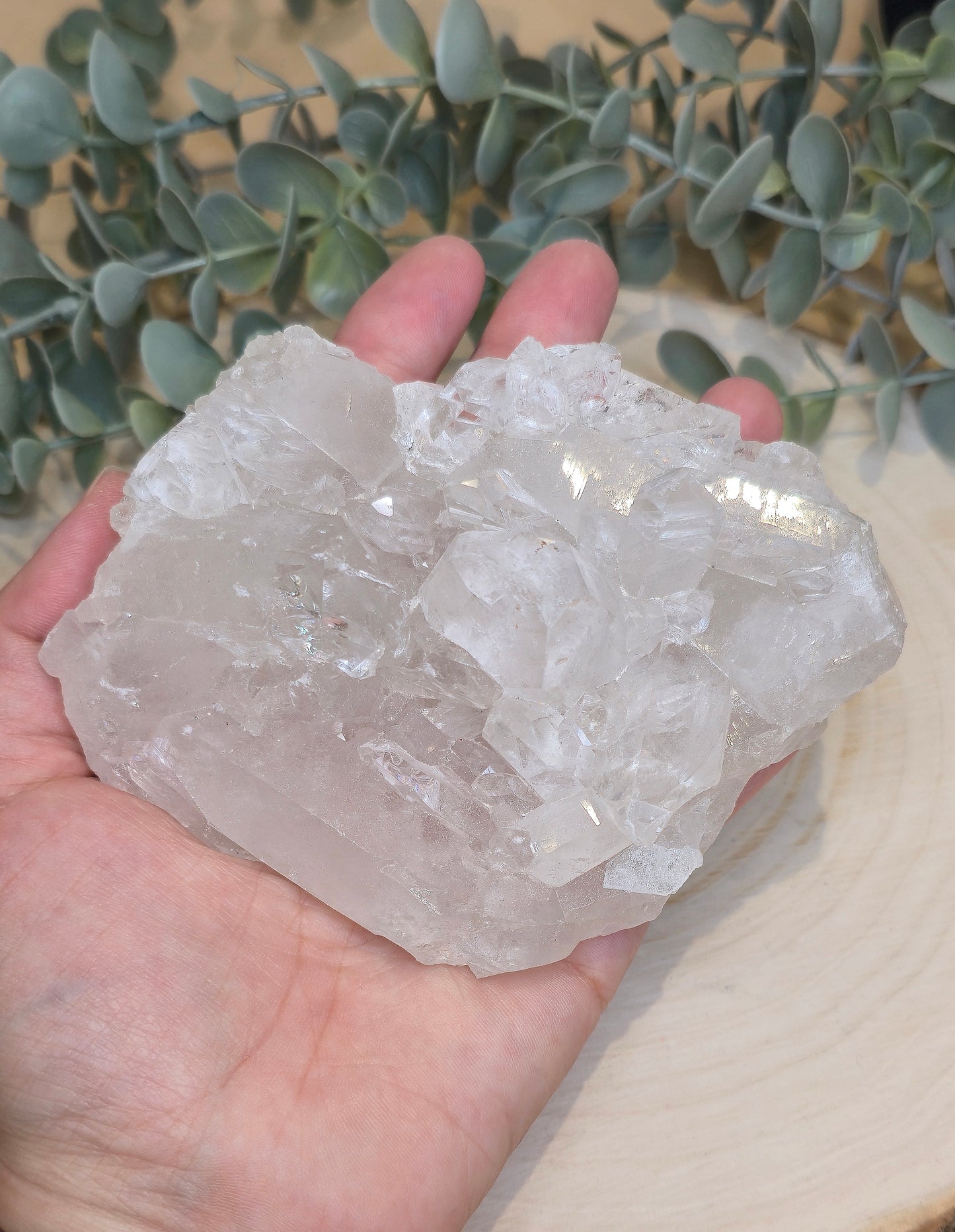 Amas de Quartz clair