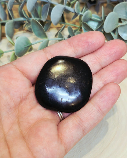 Pierre de paume mince Shungite