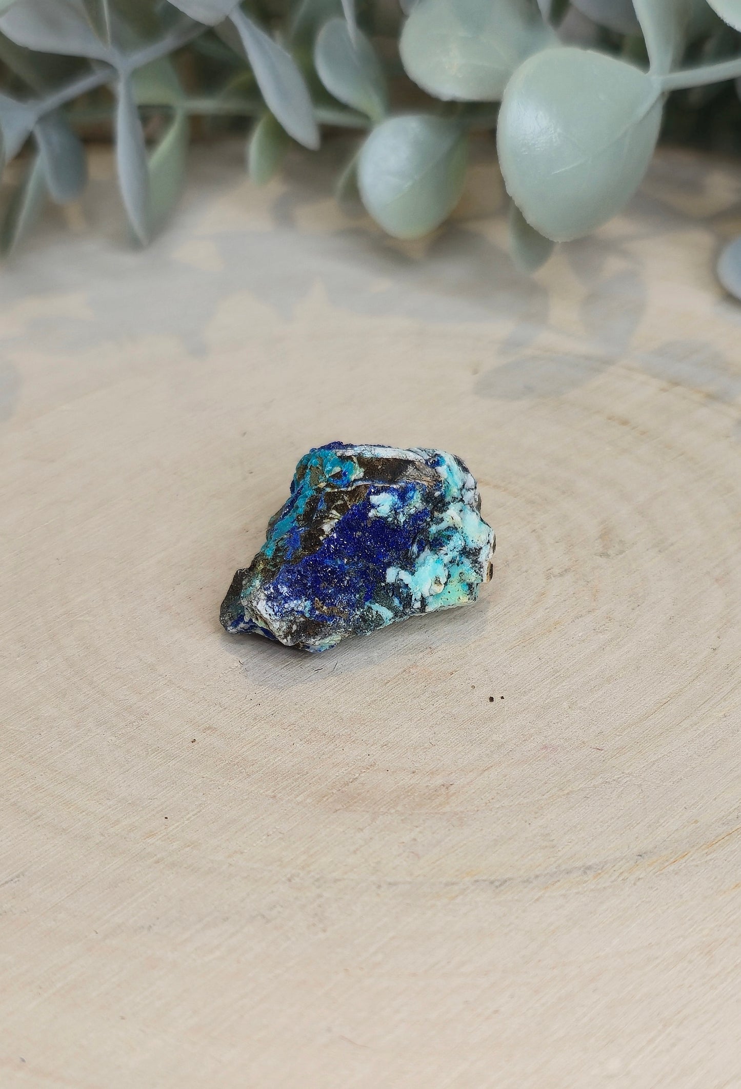 Azurite Malachite Chrysocolle brute
