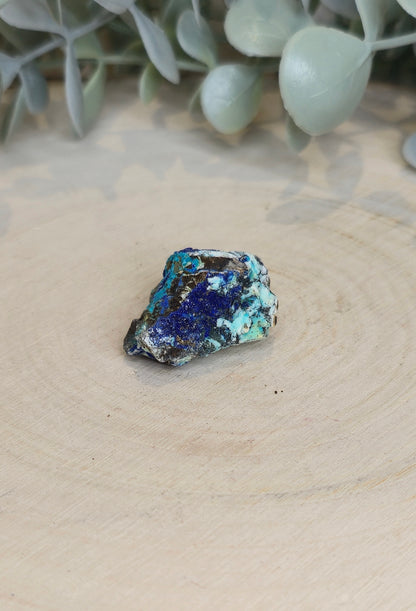 Azurite Malachite Chrysocolle brute