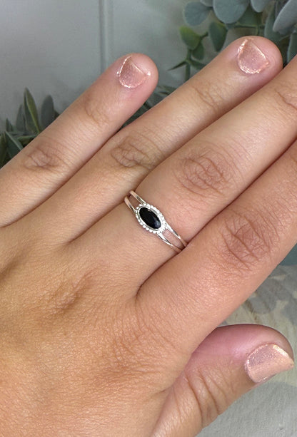 Bague Onyx ovale