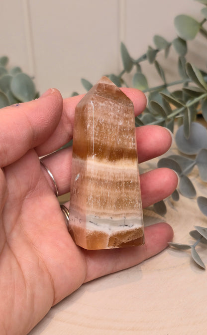 Pointe en Calcite miel