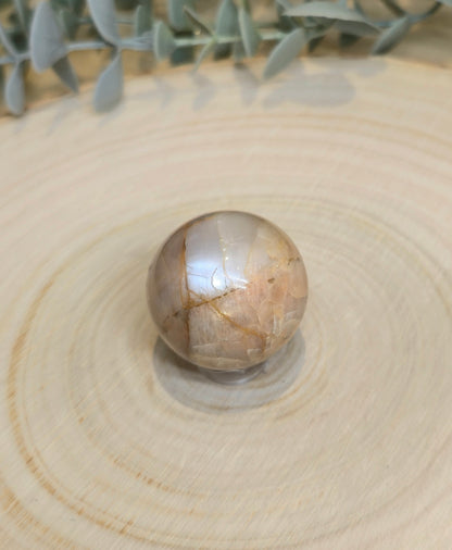 Sphère Pierre de lune pêche