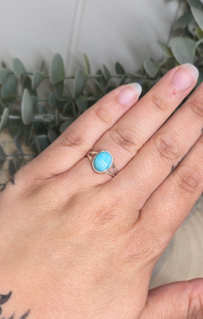 Bague Amazonite