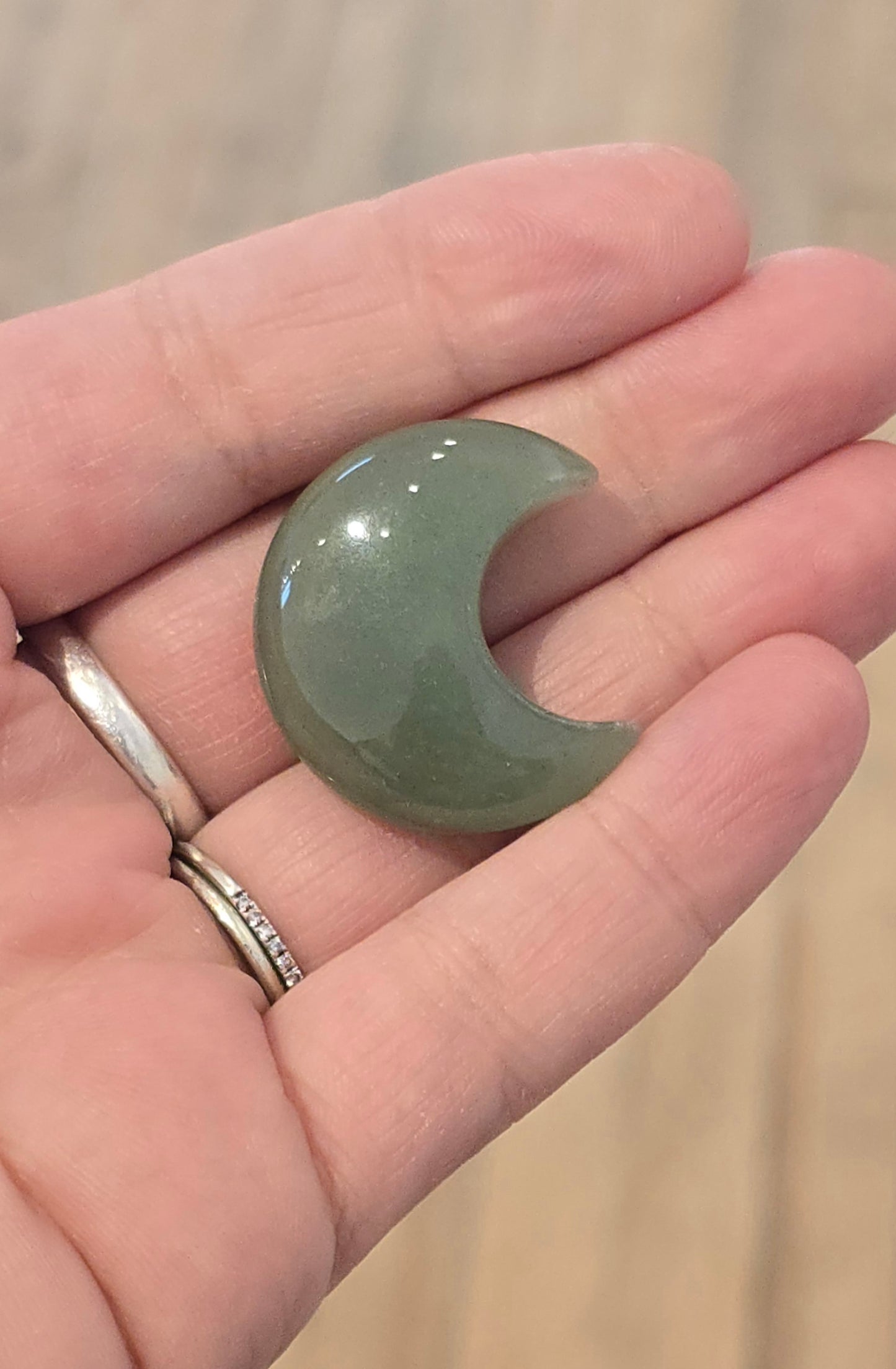 Lune Aventurine verte