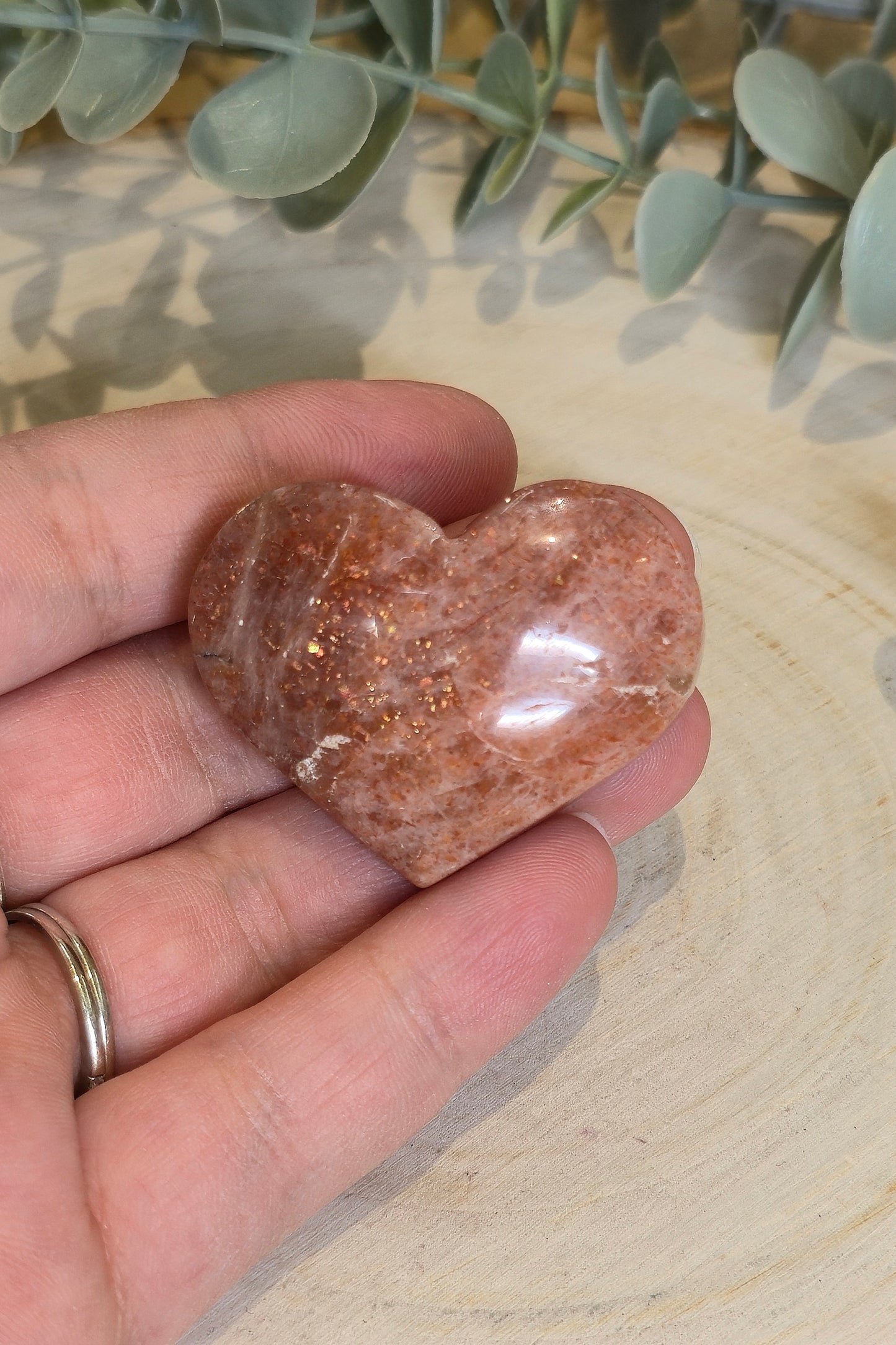 Coeur en Pierre de soleil