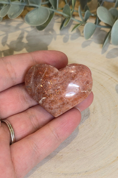 Coeur en Pierre de soleil