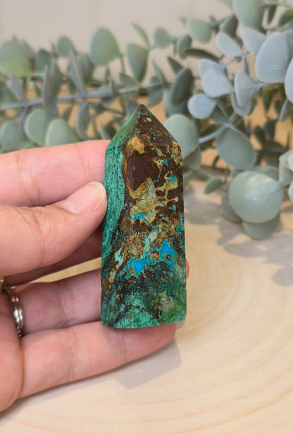 Pointe Azurite Malachite
