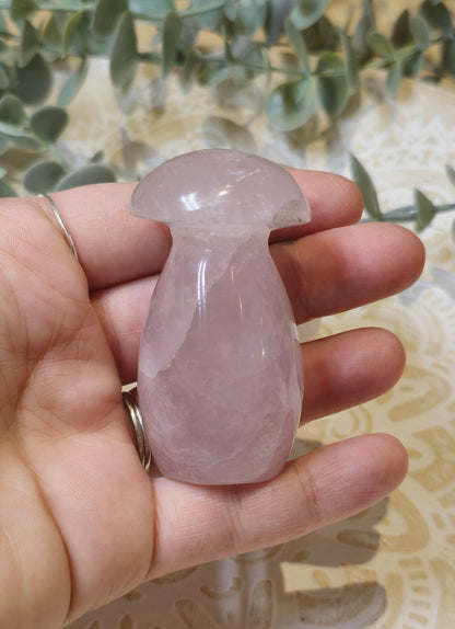 Champignon Quartz rose