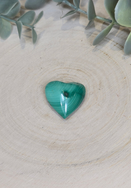 Coeur en Malachite