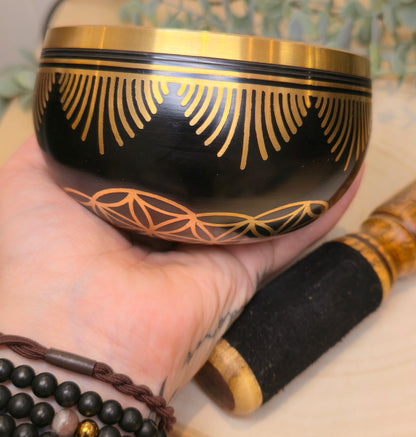 Bol chantant Fleur de vie