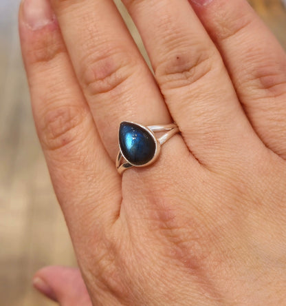 Bague Labradorite