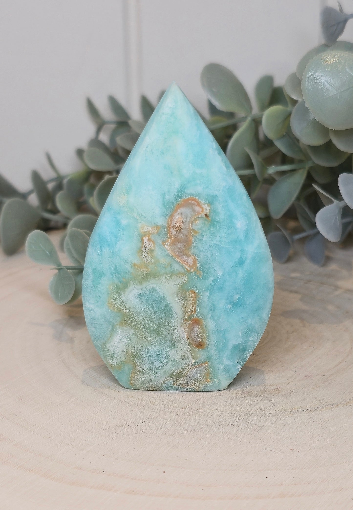 Flamme en Hémimorphite