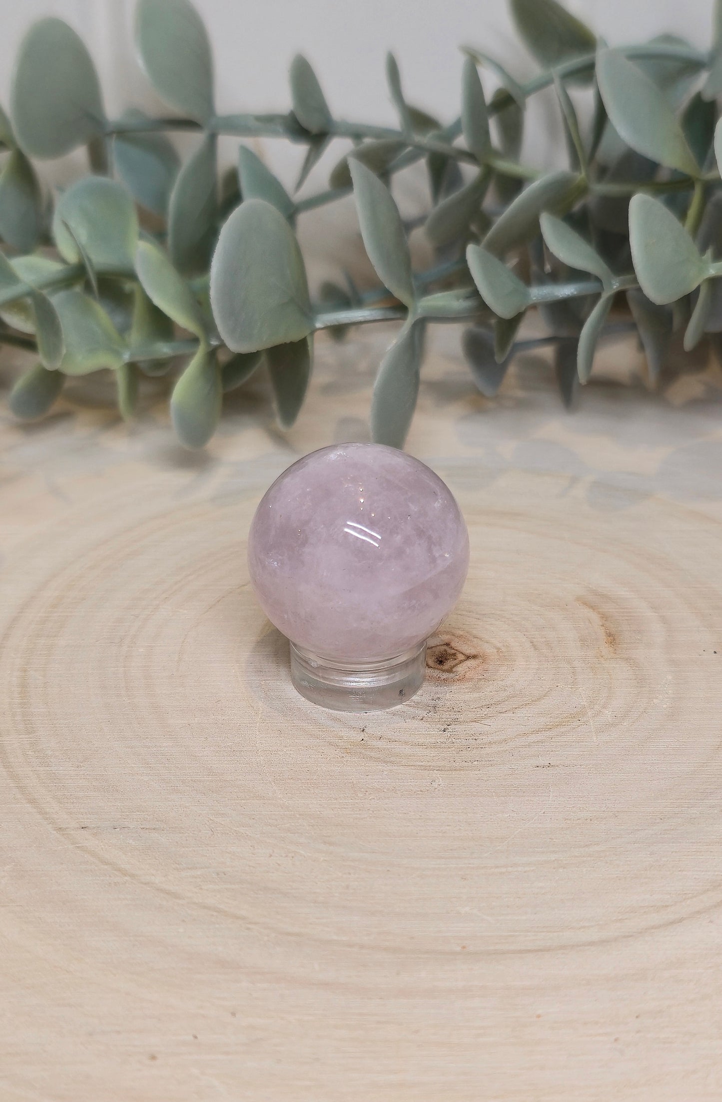 Sphère Quartz lavande