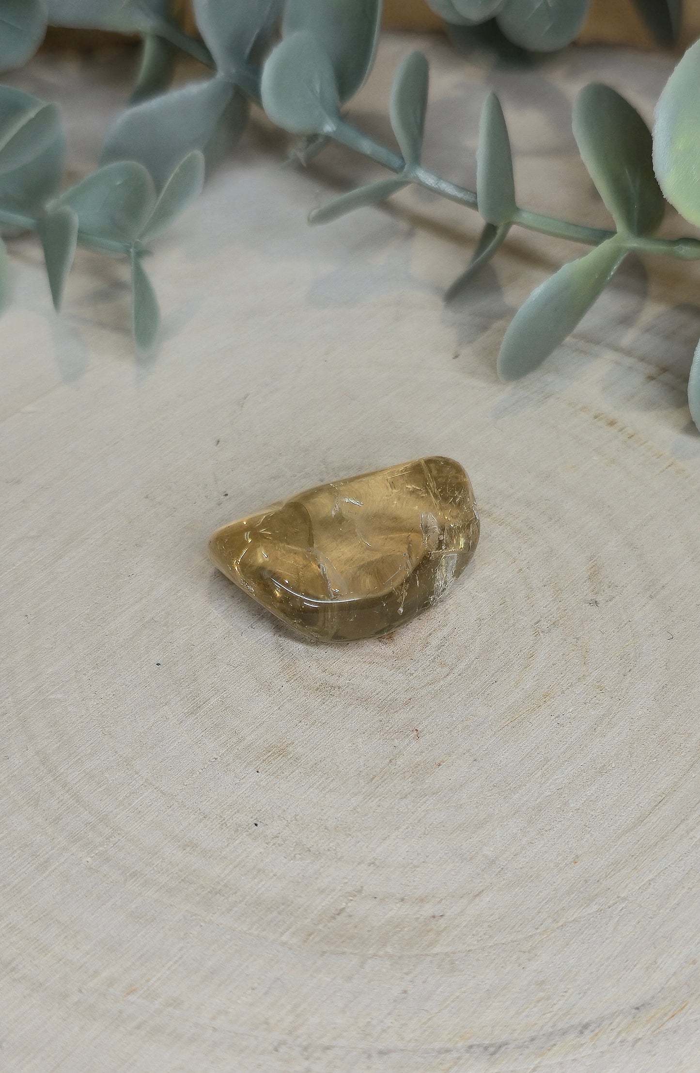 Citrine naturelle du Brésil grade extra barattée