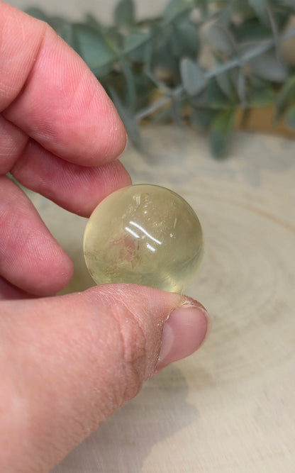 Sphère Calcite miel