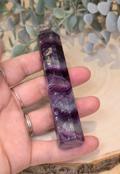 Pointe en Fluorite