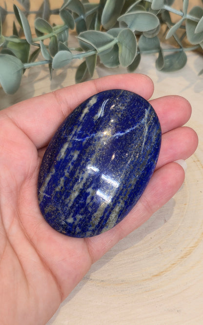 Pierre de paume en Lapis Lazuli