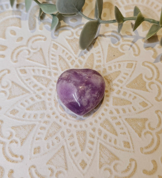 Coeur Lépidolite