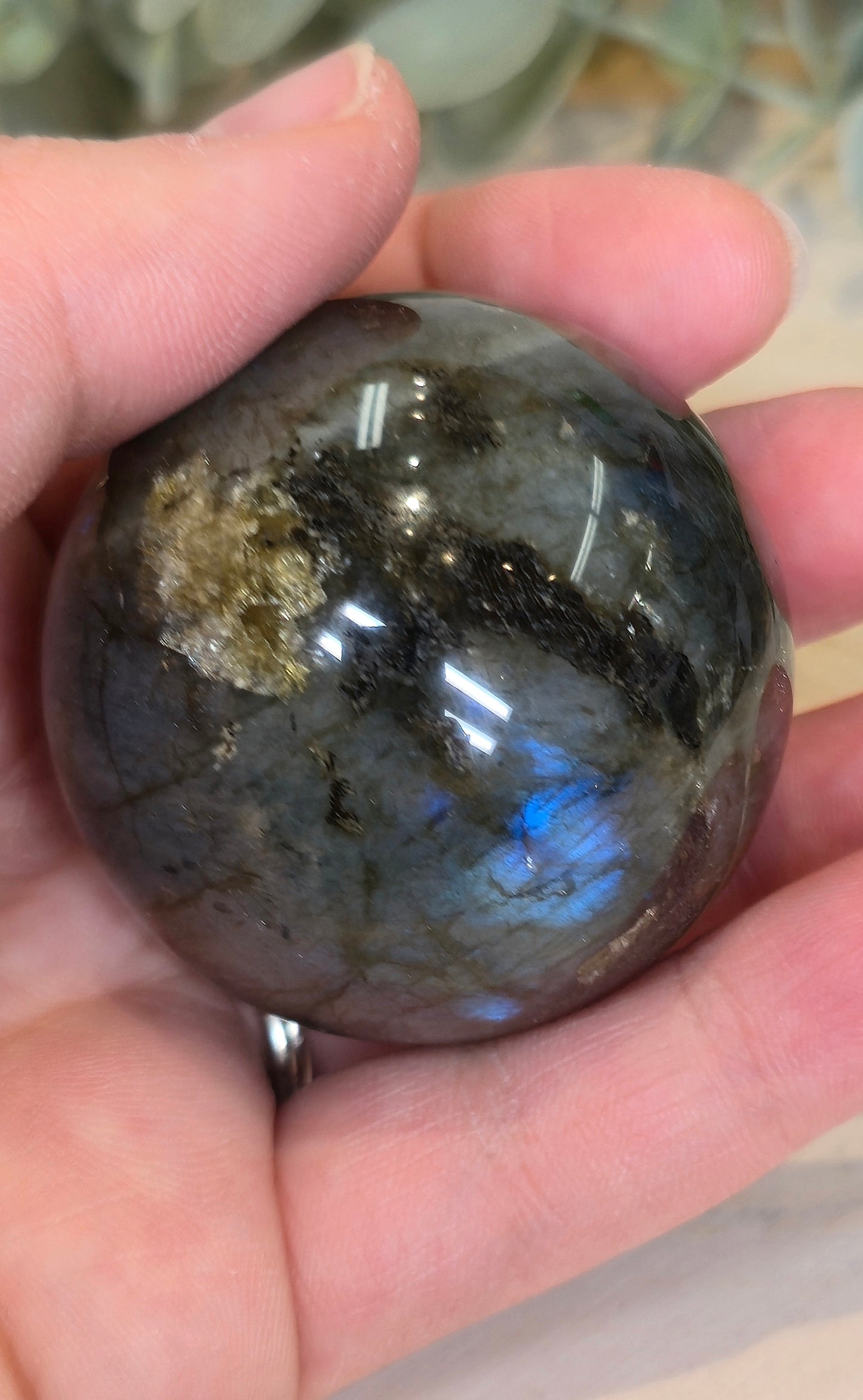 Sphère de Labradorite