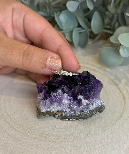 Bague Péridot alignés