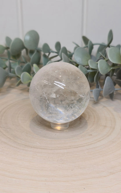 Sphère de Quartz clair