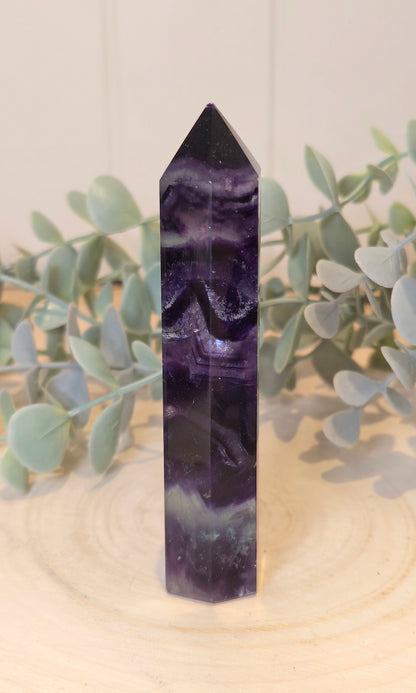 Pointe en Fluorite
