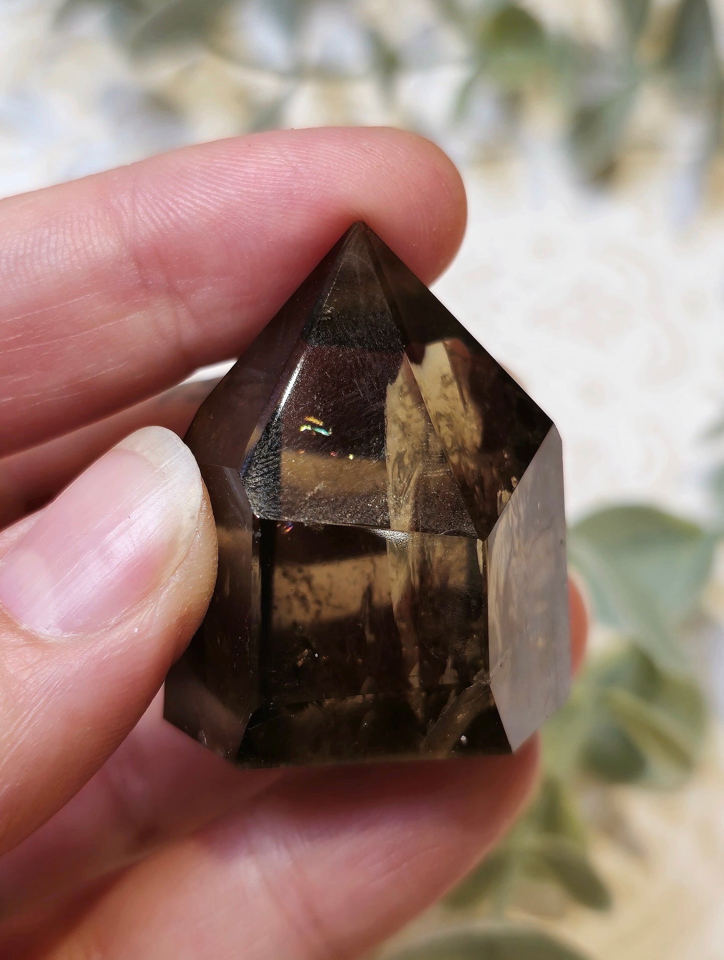 Pointe en Quartz Fumé