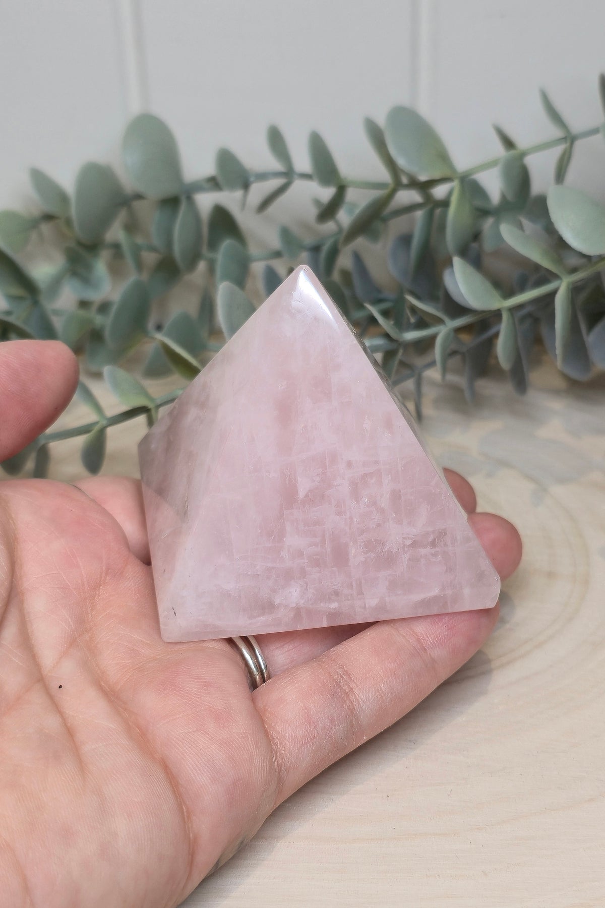 Pyramide Quartz rose
