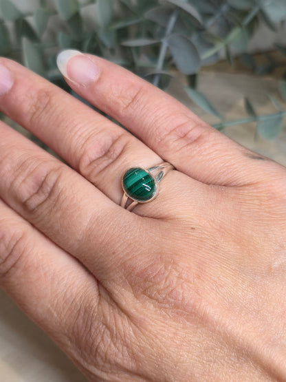 Bague Malachite