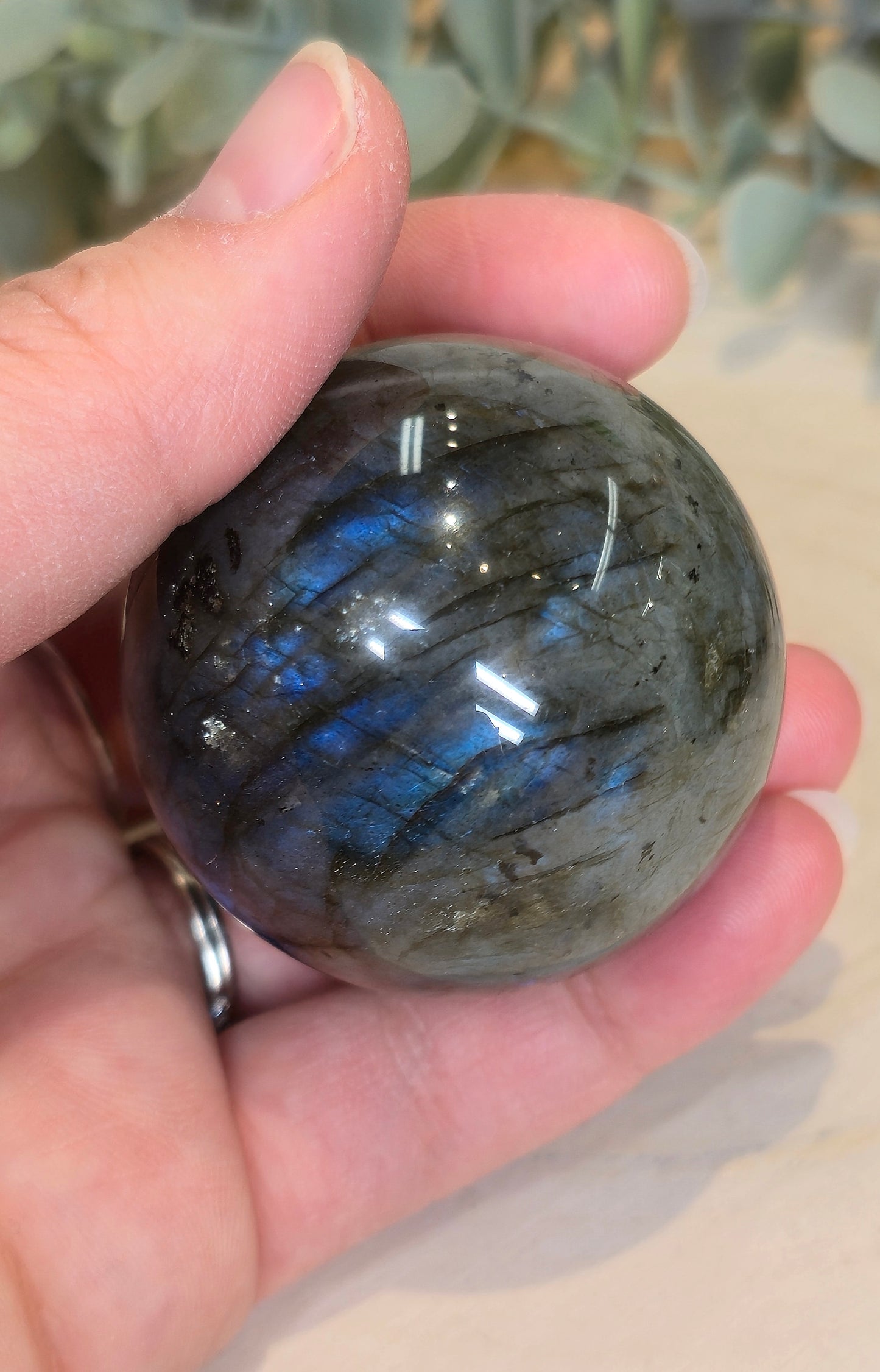 Sphère de Labradorite
