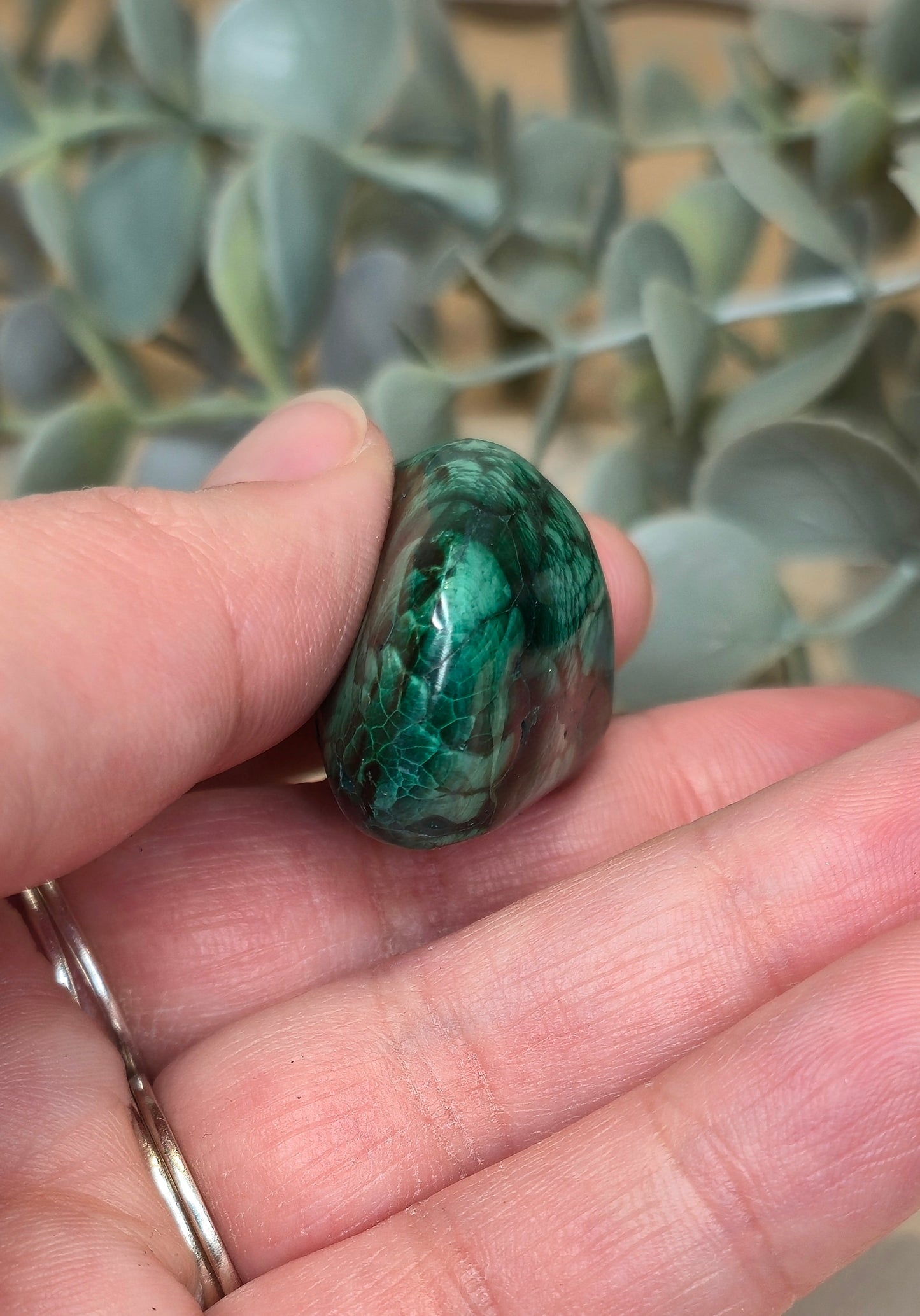 Freeform Malachite
