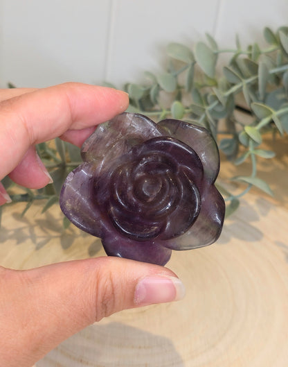 Fleur en Fluorite