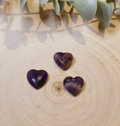 Mini Coeur en Améthyste