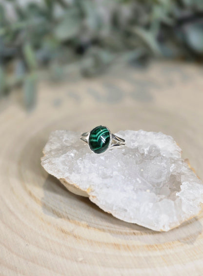 Bague Malachite