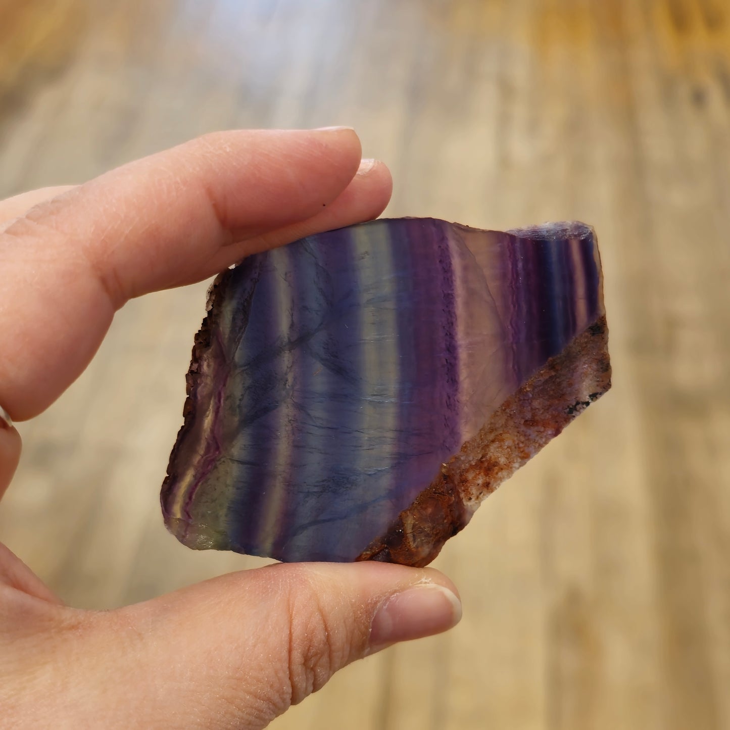 Tranche Fluorite rainbow