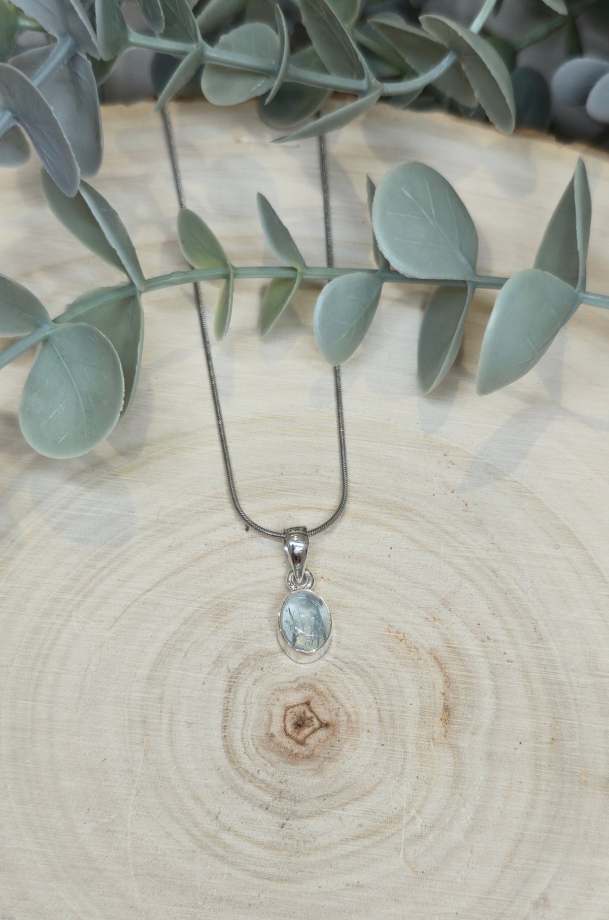 Collier Aquamarine (Aigue-marine)