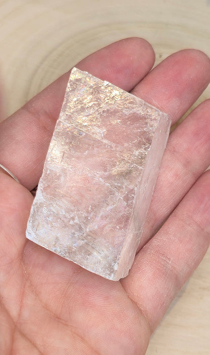 Cube de Calcite optique claire