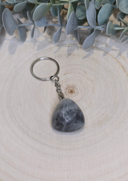 Porte-clé avec Pierre barattée