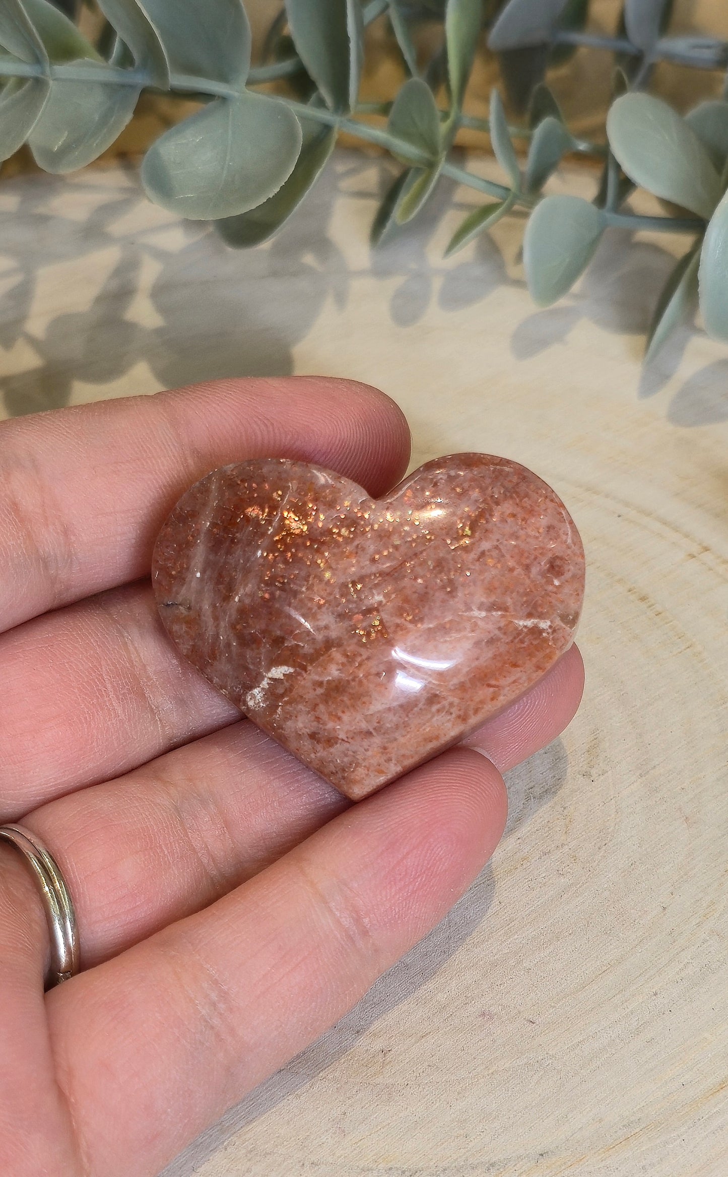 Coeur en Pierre de soleil
