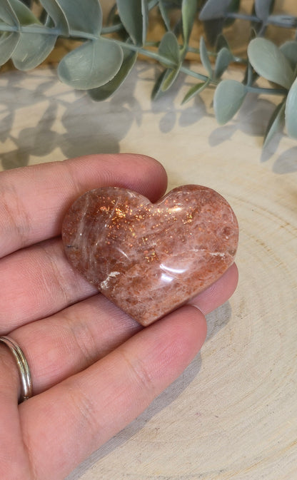 Coeur en Pierre de soleil
