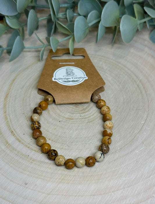 Bracelet Jaspe image 6mm