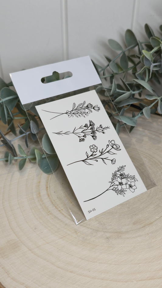 Tatouage temporaire Floral SH-05