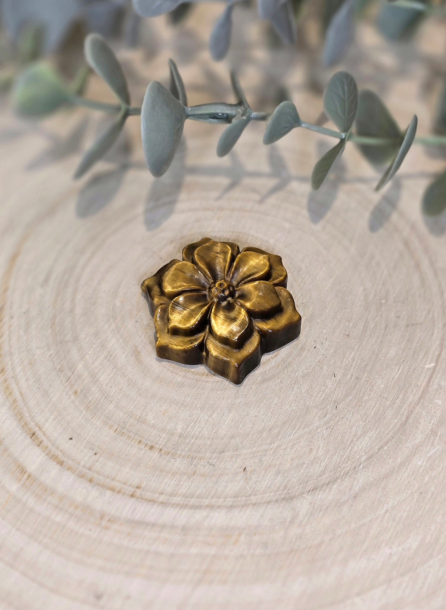 Fleur en Oeil de tigre