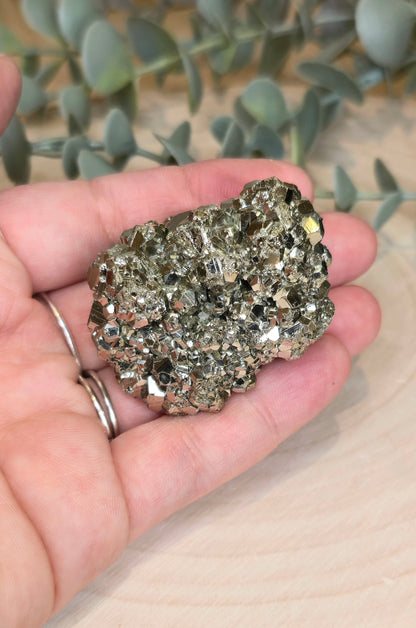 Pyrite brute du Pérou