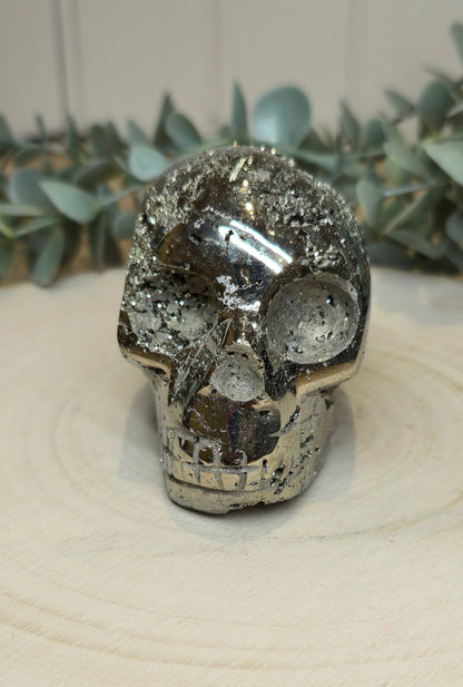 Crâne Pyrite du Pérou